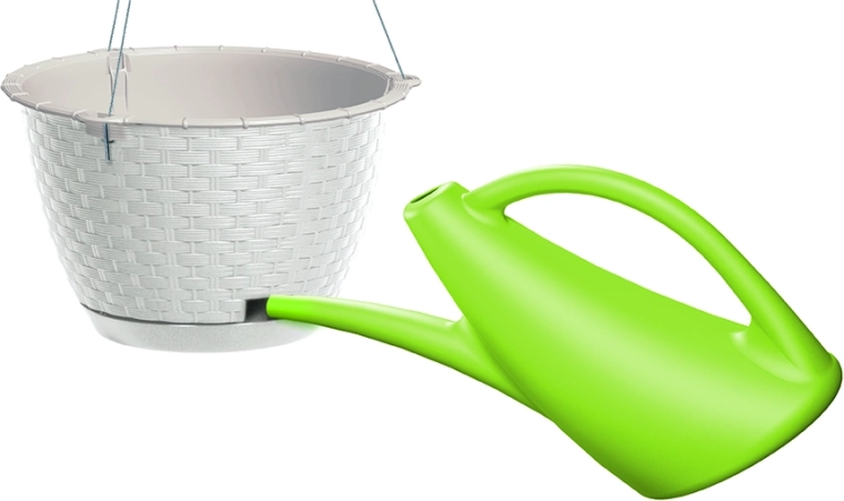 Comfortabel water geven met praktische schotel