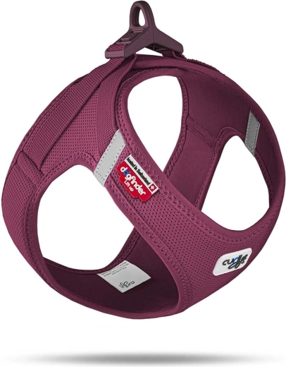 Curli hondentuig Air-Mesh met gesp Ruby, maat L (8–13 kg)