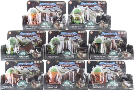 Dinosaurusspeelset met verrassingen in een ei - 1 set