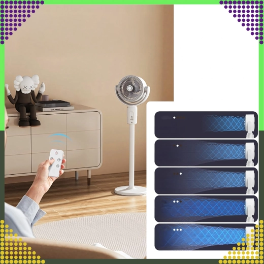 Brede oscillatie voor gelijkmatige verkoeling