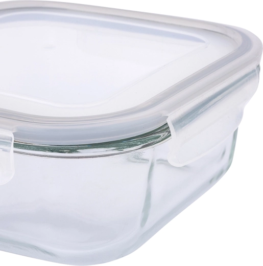 Glazen container voor goed zicht op de inhoud