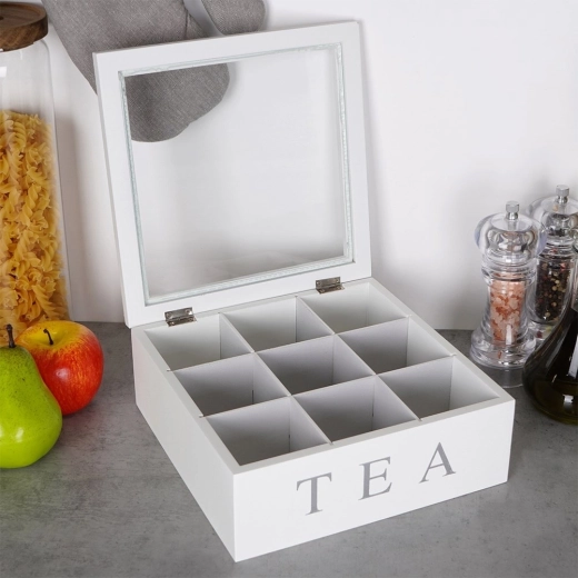 Transparant deksel voor snelle keuze