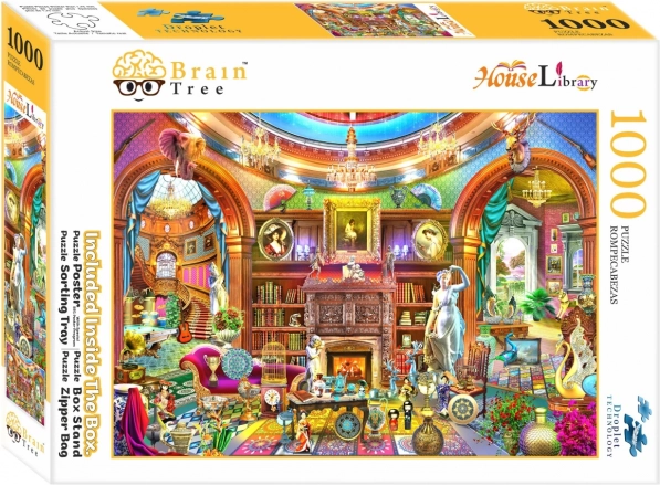 Brain Tree Puzzel Thuisbibliotheek 1000 stukjes