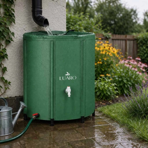 Tot 200 liter regenwater opvangen