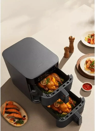 Twee manden om zonder wachten te koken