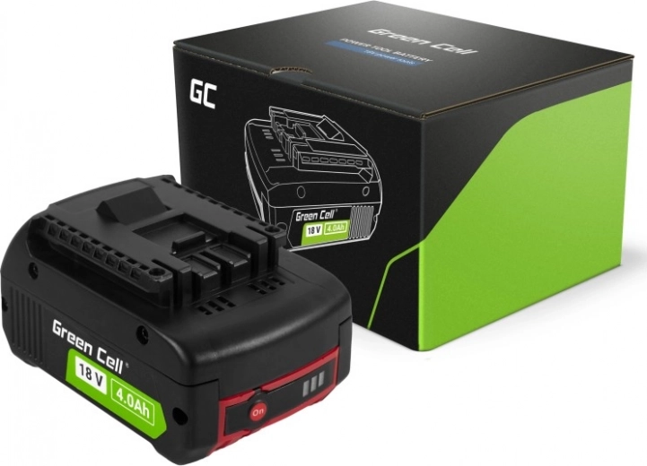 Accu Green Cell 18 V 4,0 Ah voor BOSCH 18V-systeem