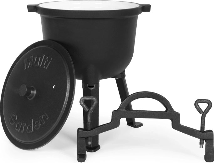 Geëmailleerd interieur voor eenvoudig reinigen