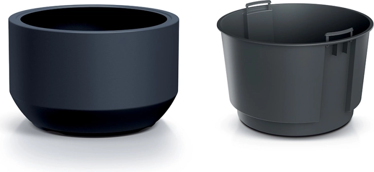 Praktische inzet voor eenvoudig water geven en verpotten