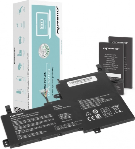 Movano batterij B31N1842 voor Asus VivoBook (3600 mAh, 41 Wh)