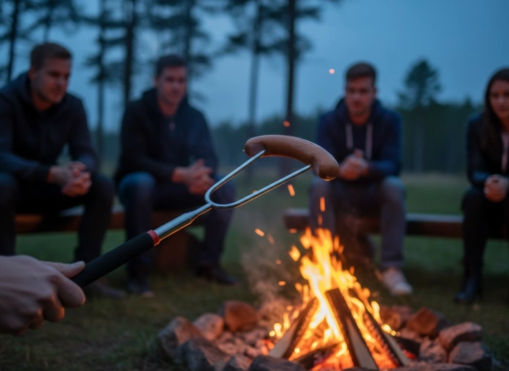 Stabiele bevestiging van etenswaren