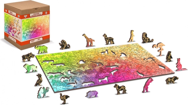 Houten puzzel Vlinderdroom van WOODEN CITY