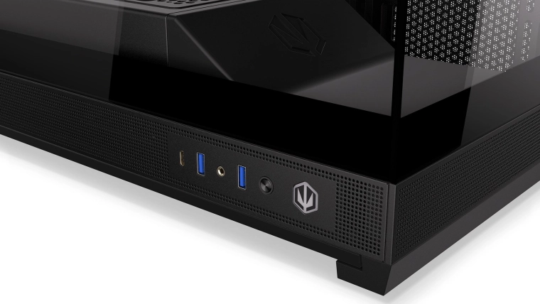 Zijwaarts I/O-paneel altijd binnen handbereik