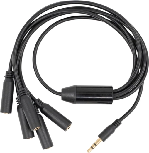 Shelly splitter 1-naar-5 met 3,5 mm jack-connector voor The Pill