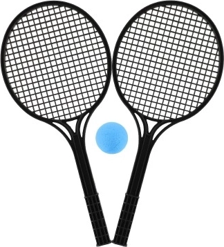 Twee rackets voor een spel met z'n tweeën