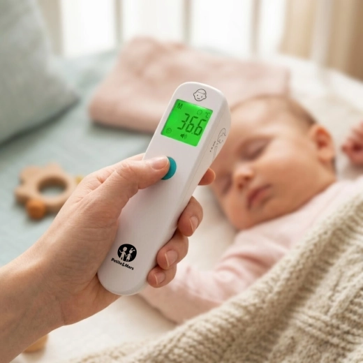 Contactloos meten zonder de baby wakker te maken