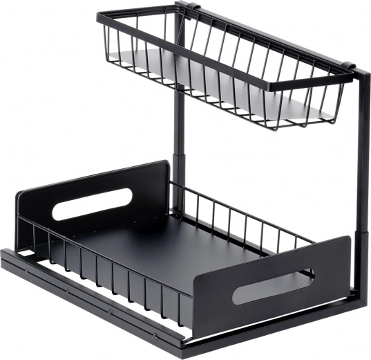 Stabiele metalen constructie in het zwart