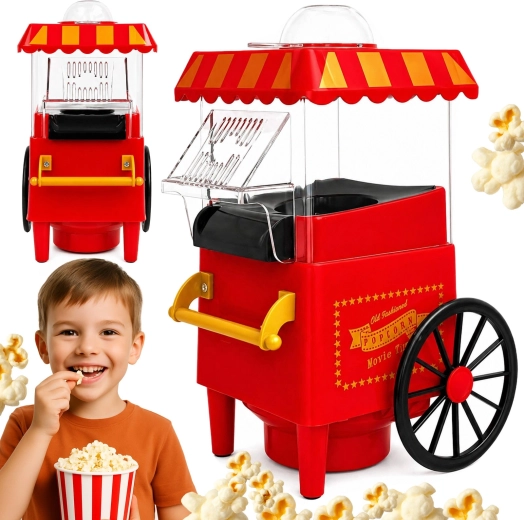 Retro popcornmaker Renew Force 1200 W