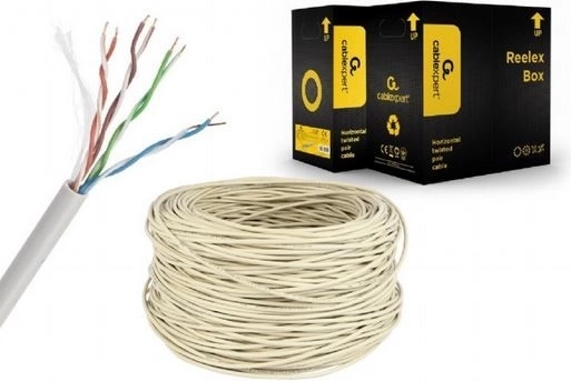 UTP-kabel Cat 5e (CCA) 305 m grijs