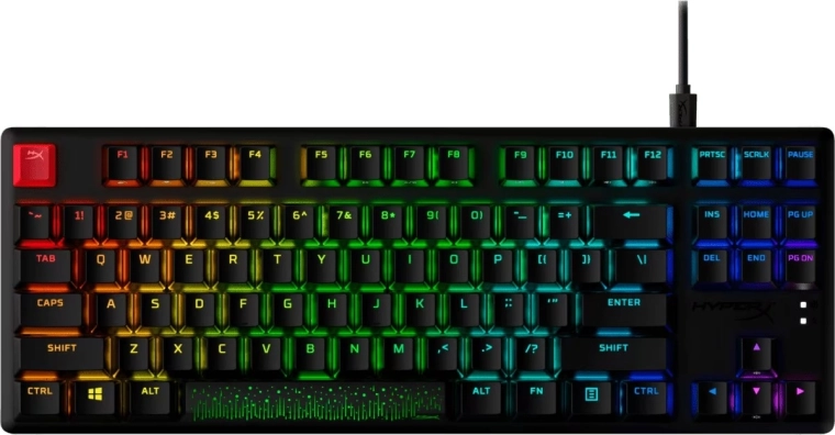 HyperX Alloy Origins Core PBT HX Blue gaming mechanisch TKL-toetsenbord