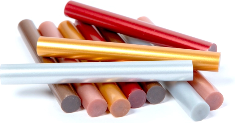 Metallic lijmsticks 11 x 100 mm, 10 stuks