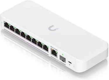 10Gb-uplink (RJ45/SFP+) voor de netwerkbackbone