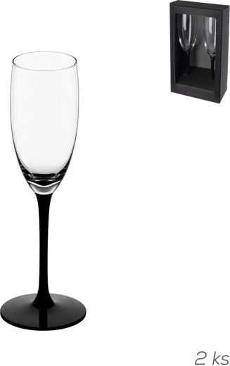 Onyx glazen 0,18 l cadeauset 2 stuks