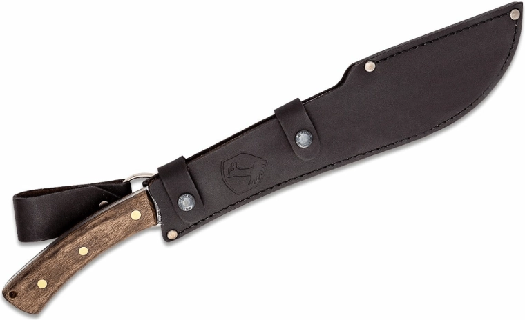 Ergonomische walnoothandgreep