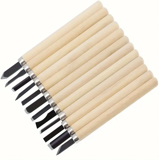 Comfortabele houten handgrepen