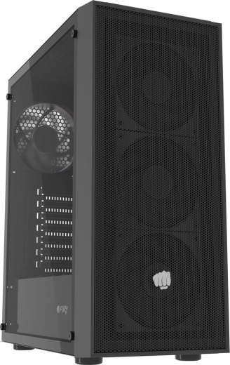 Mesh-voorpaneel voor maximale airflow