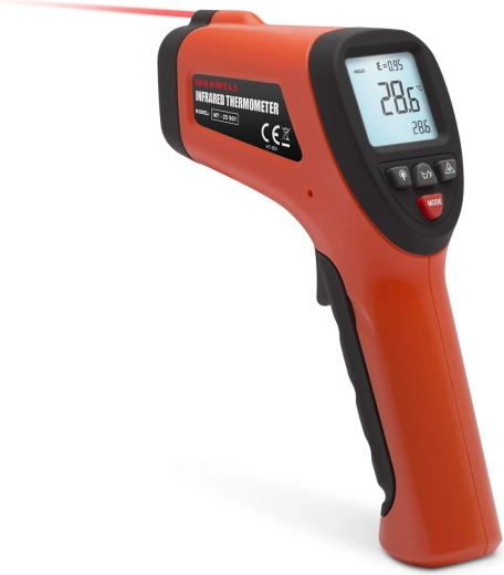 Digitale infraroodthermometer met laser -50 tot +380 °C