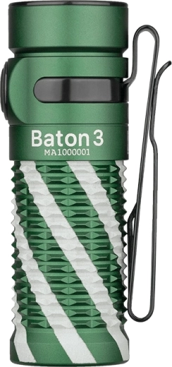 EDC-design met tweezijdige clip