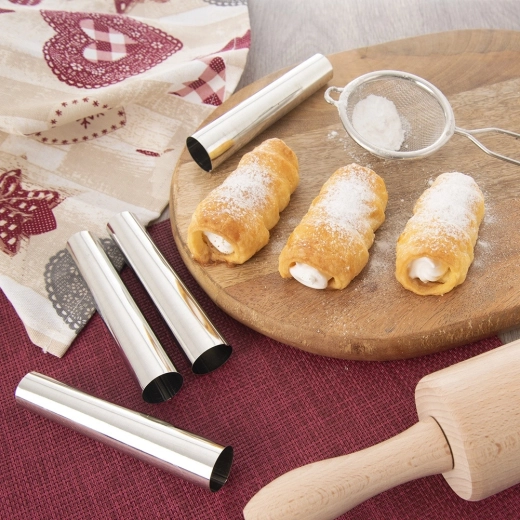 Voor zelfgemaakte roomhoorns en gebakrolletjes