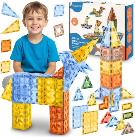 Magnetische bouwset Ricokids XL 70+ onderdelen
