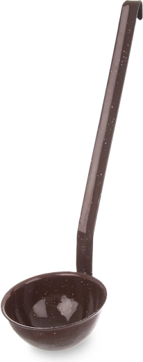 Orion geëmailleerde pollepel Brown 170 ml, 35 cm