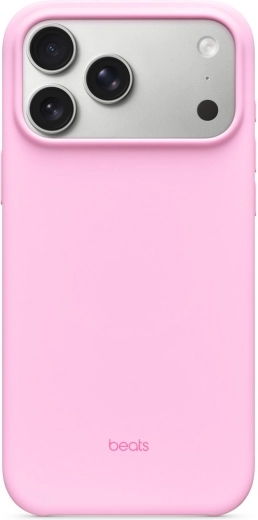Beschermhoes Beats met MagSafe en camerabedieningspaneel voor iPhone 17 Pro Max – sunburn roze