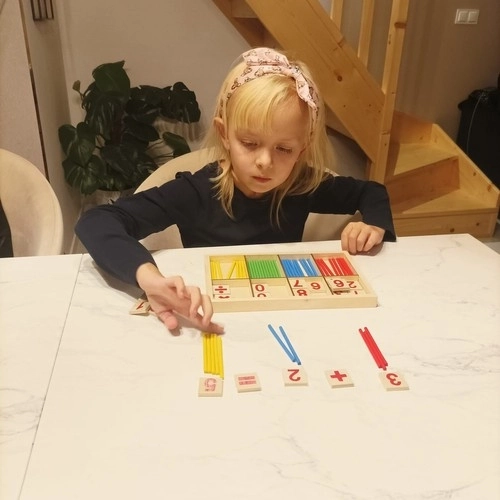 Visueel leren van basiswiskunde