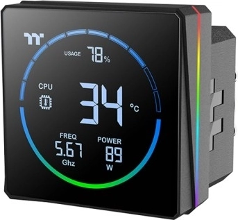 Segment-LCD‑display op de pomp