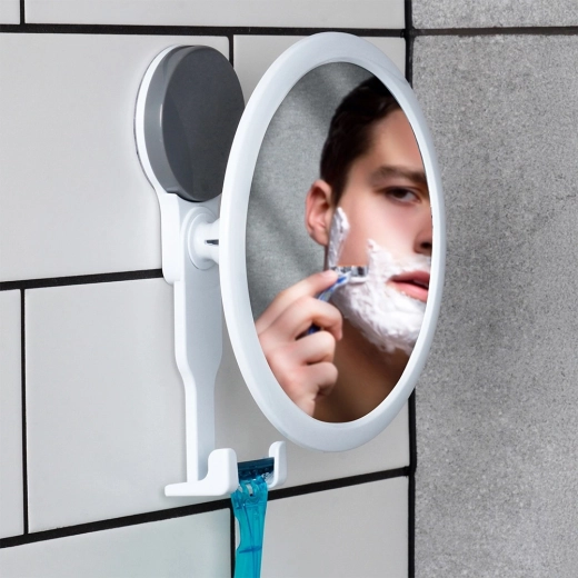 Verstelbare hoek voor nauwkeurige make-up en scheren