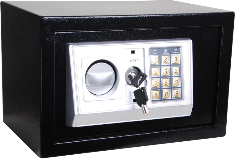 Dubbele beveiliging: toetsenbord en sleutel