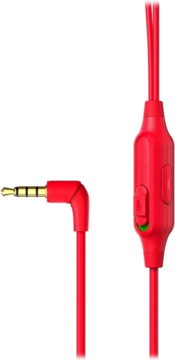Bediening op de kabel en geïntegreerde microfoon