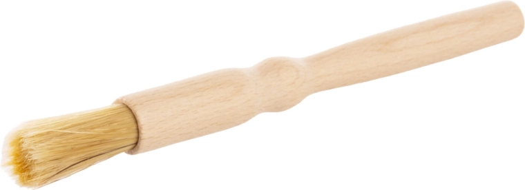 Ronde keukenkwast van beukenhout, 18,5 cm