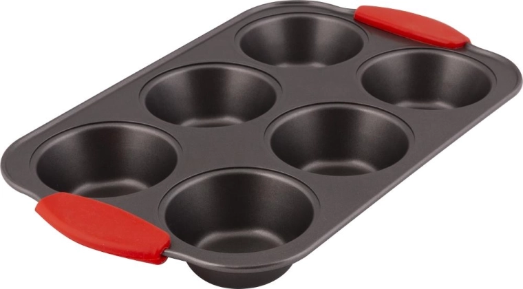 Bakvorm voor 6 muffins Bonte Lamart