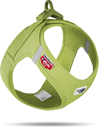 Curli hondentuig met gesp Air-Mesh lime 2XS (2–4 kg)