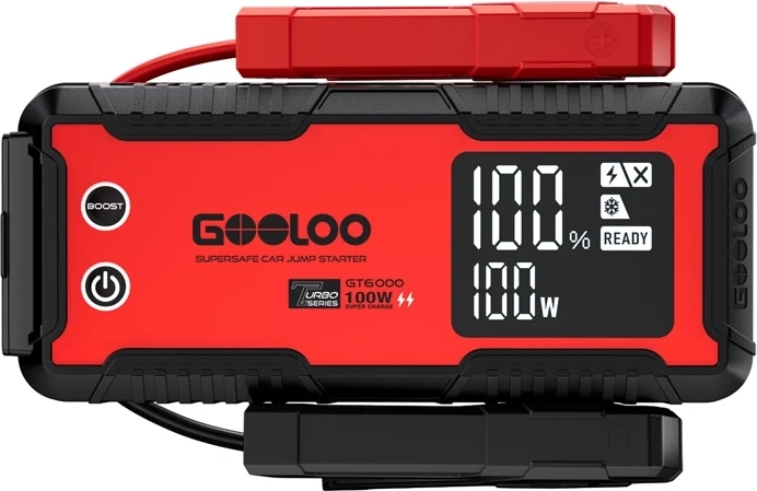 Startvermogen 6000 A voor 12V-voertuigen