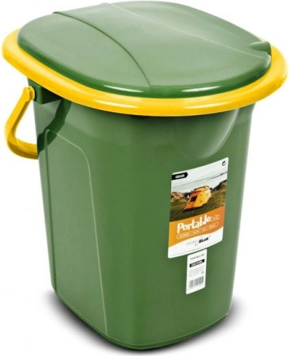 Draagbaar toilet GreenBlue donkergroen-oranje