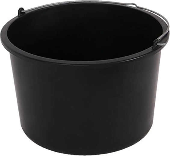 Bouwemmer 10 l van polyethyleen