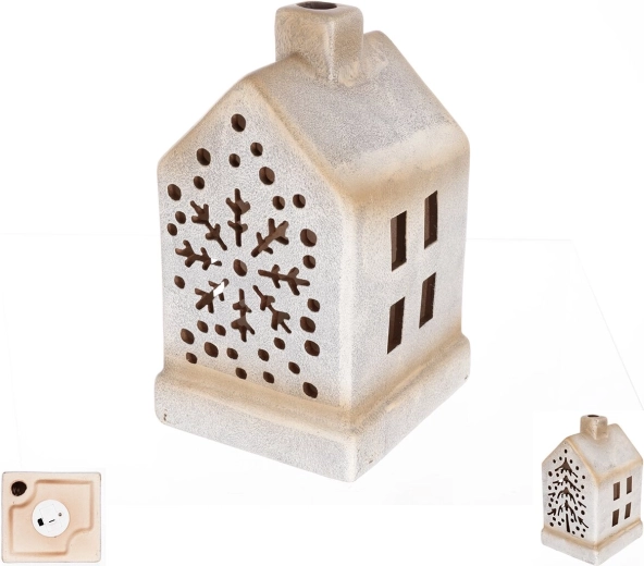 Porseleinen LED-huisje (2 varianten)