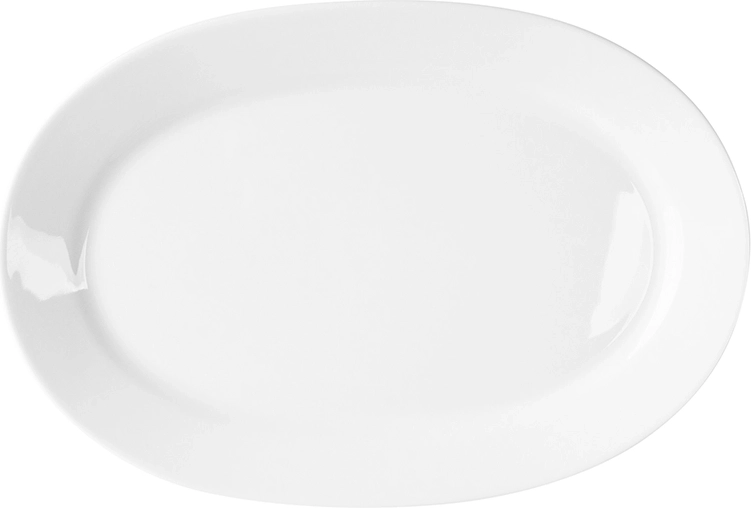 MariaPaula Klasyka witte ovale schaal 23 cm
