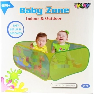 Kinderbox voor veilig spelen 110 × 110 × 50 cm