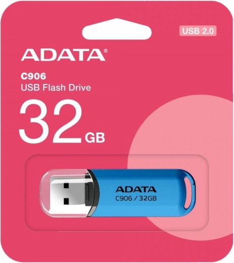 USB flashstation ADATA C906 32GB USB 2.0 blauw